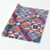 OLD ENGLAND TEGELVLOER CADEAUPAPIER (Uitgerold)