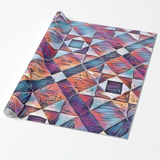 OLD ENGLAND TEGELVLOER CADEAUPAPIER (Uitgerold)