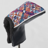OLD ENGLAND TEGELVLOER GOLFHEADCOVER (3/4 voorkant)
