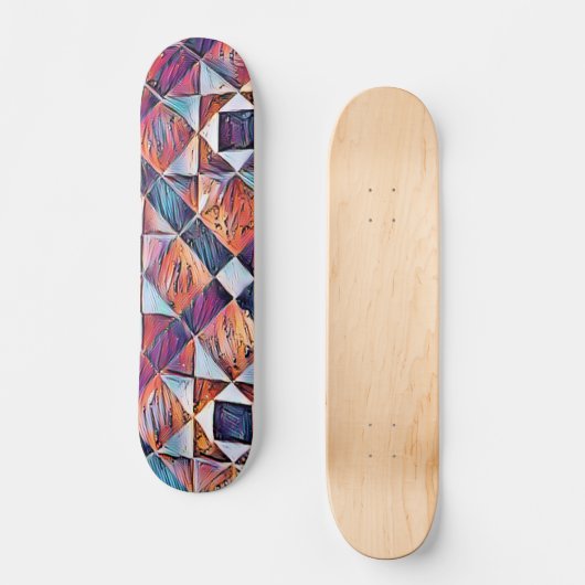 OLD ENGLAND TEGELVLOER PERSOONLIJK SKATEBOARD (Voorkant)