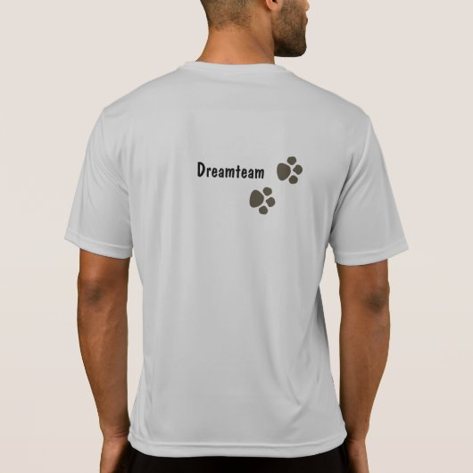 Old englisch Mastiff Dreamteam T-shirt (Achterkant)