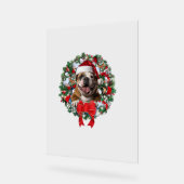 Old English Bulldog Kerstkrans Decoratie Xm (Hoek)