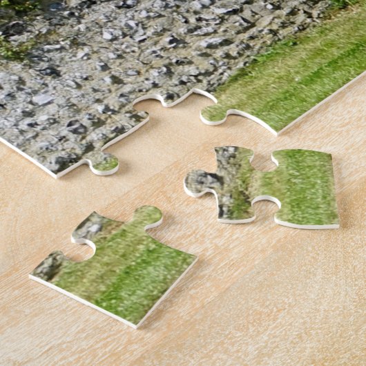 old english cottage puzzel legpuzzel (Zijkant)