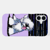 Old English Sheepdog Blank Note Kaart iPhone Hoesje (Achterkant horizontaal)