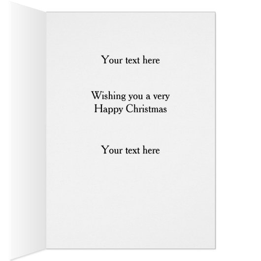 Old English Sheepdog 'Cheese Tax' Christmas card (Binnen (Rechts))