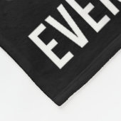 Old English Sheepdog Christmas I'm Fine Everything Fleece Deken (Hoek)