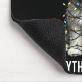 Old English Sheepdog Christmas I'm Fine Everything Muismat (Hoek)