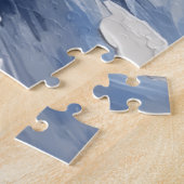 Old English Sheepdog Christmas Red Truck Holiday Legpuzzel (Zijkant)