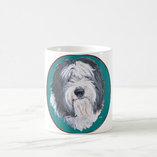 Old English Sheepdog Koffiemok (Center)