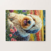 Old English Sheepdog Legpuzzel (Horizontaal)