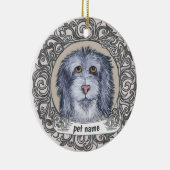 Old English Sheepdog Lieve Herinnering ornament (Rechts)