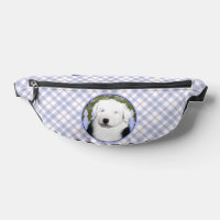 Old English Sheepdog Puppy Schilderij Pet Dog Art