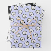 Old English Sheepdog Puppy Schilderij Pet Dog Art Inpakpapier Vel (In situ)