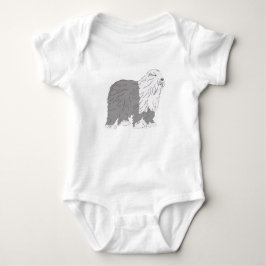 Old English Sheepdog Romper