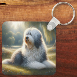 Old English Sheepdog Sleutelhanger