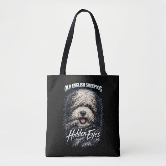 Old English Sheepdog Tote Bag (Voorkant)