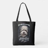 Old English Sheepdog Tote Bag (Achterkant)