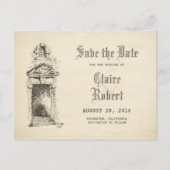 Old Fairy Tale  Save the Date Aankondigingskaart (Voorkant)