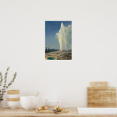 Old Faithful door Albert Bierstadt Poster (Keuken)