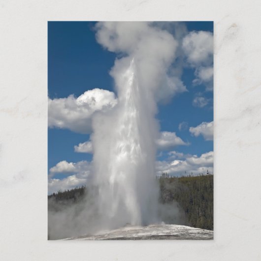 Old Faithful Geyser - Briefkaart (Voorkant)