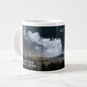 Old Faithful Geyser Eruption Yellowstone Grote Koffiekop