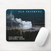 Old Faithful Geyser Eruption Yellowstone Muismat (Met muis)