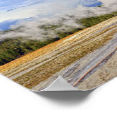 Old Faithful Geyser, Yellowstone National Park Poster (Hoek)