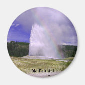 Old Faithful in Yellowstone National Park Magneet (Voorkant)