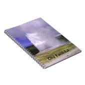 Old Faithful in Yellowstone National Park Notitieboek (Rechterzijde)