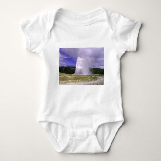 Old Faithful in Yellowstone National Park Romper (Voorkant)
