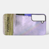 Old Faithful in Yellowstone National Park Samsung Galaxy Hoesje (Achterkant horizontaal)