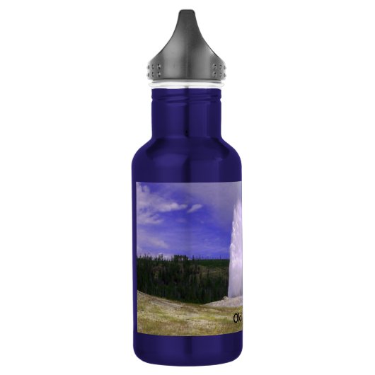 Old Faithful in Yellowstone National Park Waterfles (Links)