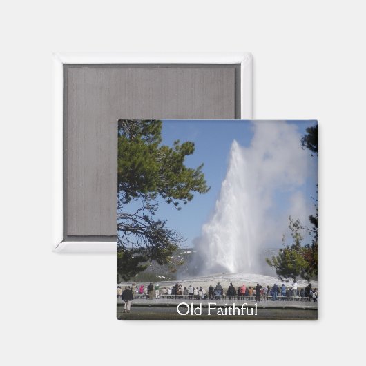 Old Faithful Magnet (Voorkant / Achterkant)