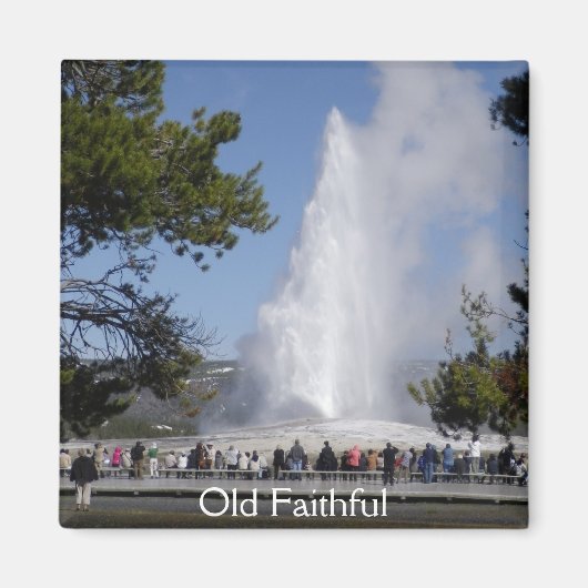 Old Faithful Magnet (Voorkant)