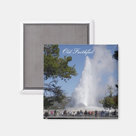 Old Faithful Magnet (Voorkant / Achterkant)