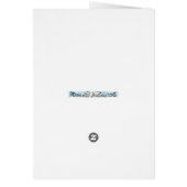 Old Faithful - Yellowstone National Park Kaart (Achterkant)