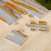 Old Faithful Yellowstone National Park. Legpuzzel (Zijkant)