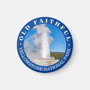 Old Faithful Yellowstone National Park Magneet