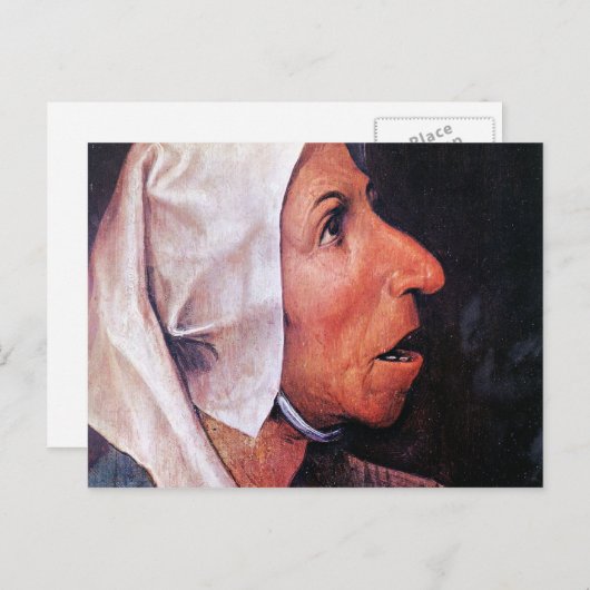 Old Farmer van Pieter Bruegel Briefkaart (Voorkant / Achterkant)