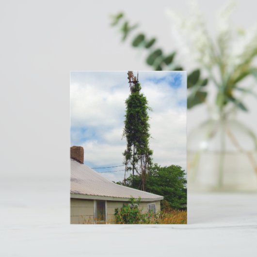 Old Farmstead Briefkaart (Staand voorkant)