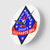 Old Farts Battalion Slow Shaky Deaf Ronde Klok (Hoek)