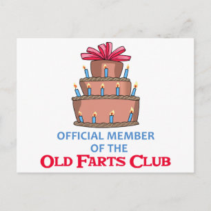 Old Farts Club Briefkaart