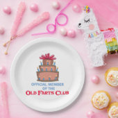 Old Farts Club Papieren Bordje (Feest)