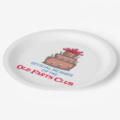 Old Farts Club Papieren Bordje (Gekanteld)