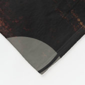 Old Fashion Abstracte sneeuwpoppen | Seizoen Groet Fleece Deken (Hoek)