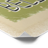 Old Fashion Believe Snowman Poster (Hoek)