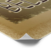 Old Fashion Believe Snowman Poster (Hoek)