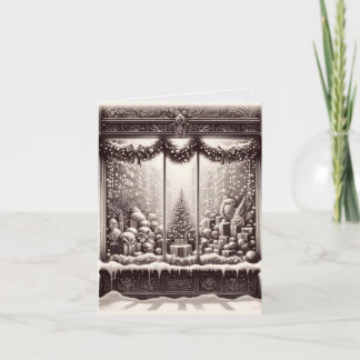 Old Fashion Christmas (blank inside)  Feestdagen Kaart