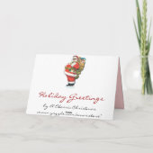 Old Fashion Christmas Kaarten  paar (Achterkant)