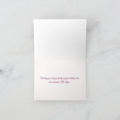 Old Fashion Country Chicken Christmas Kaart (Binnen)